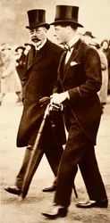 Padre e Hijo - El Rey Jorge y el Príncipe Eduardo, finales de los años 1920